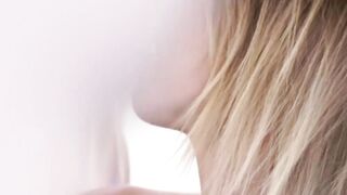 21Innocent.com - Natural tits babe's deep drilling in a passionate pounding