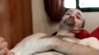 Amateurs have good time lying next to each other jerking off