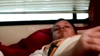Amateurs have good time lying next to each other jerking off