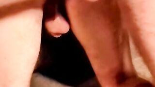 Hardcore bareback sex with twink amateurs ends with hot cum