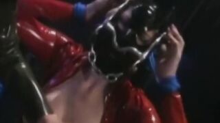 PussyCatsLatex.com - Anastasia's latex toying with leather mistress