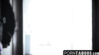 PornTaboos.com - Teen's tight pussy stretched by a fat cock in deep penetration actio