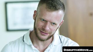 DisruptiveMovie.com - Doctor Brian Bonds raw anal stretches twink Trevor Harris' tigh