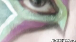 Kinky cake eating and kissing compilation with kinky clowns Jarry the Clown and Sandy