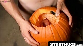 Str8Thugs.com - Billy and Chain having a special treat on a Halloween night in duo pl