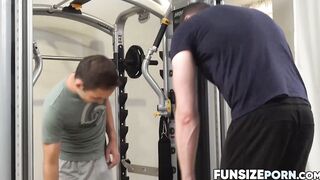 Horny Dr Wolf worked out the hard thick cock and big balls of Marcus Rivers