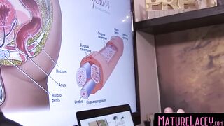MatureLacey.com - Strapon treatment from Doctor Lacey Starr for patient