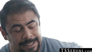 TSSexual.com - Khloe Kay deepthroats a thick cock before raw passionate sex