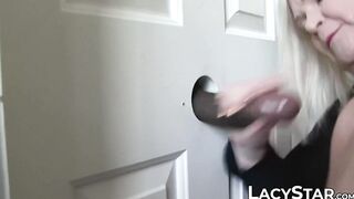 Busty GILF Lacey Starr riding hard BBC after hot tittyfuck
