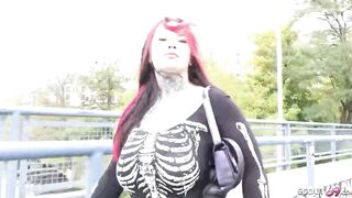 GERMAN SCOUT - Curvy Sabien DeMonia Anal