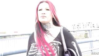 GERMAN SCOUT - Curvy Sabien DeMonia Anal