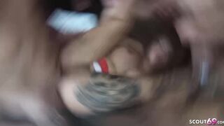 German Mia Blow at Christmas Gangbang