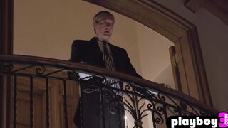 Sexy big tits MILFs tried to solve case