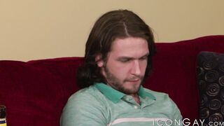 Long haired hottie Duncan Black savors my fat dick with passion