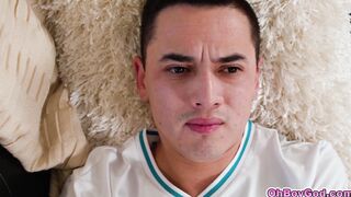 Stepmom and stepson tackle the issue with sex