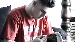 Str8Seduction.com - Tony's cock grows into a big boner inside of Vinnie's wet mouth