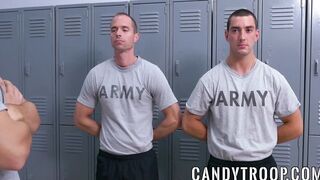 Gay army guys are fucking each other as a punishment