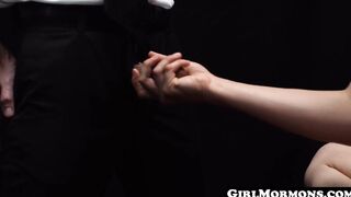 GirlMormons.com - Blonde Mormon virgin fucked hard after a sacred session with dildos