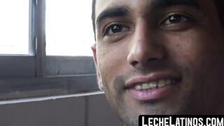 LecheLatinos.com - Straight Latino's raw fuck and facial for cash in a hot amateur vi