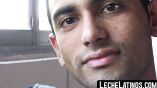 LecheLatinos.com - Straight Latino's raw fuck and facial for cash in a hot amateur vi