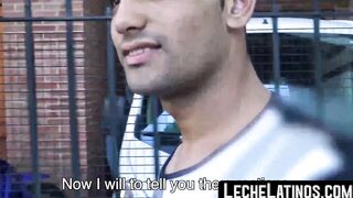 LecheLatinos.com - Straight Latino's raw fuck and facial for cash in a hot amateur vi