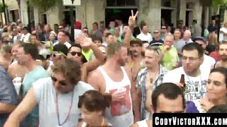 CodyVictorXXX.com - Two hairy daddies in hot hardcore sex action wild and raw