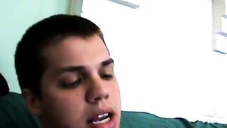 Black twink and his buddy team up to dominate and fuck a short haired girl