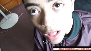 SayUncleNetwork.com - Young Latino's double penetration with dick and cum