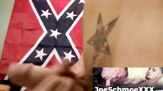 JoeSchmoeXXX.com - Amateur dudes Brian and Heath explore raw assholes and cum hard