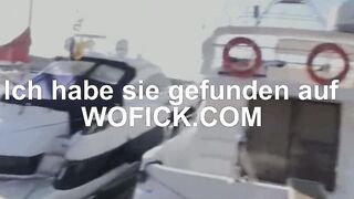 Im Jachthafen zum Ficken abgeschleppt