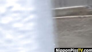 NipponPissTV.com - Young Japanese hotties secretly pissing all around town