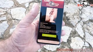 German amateur cougar makes real holiday pounded user seen via EroCom