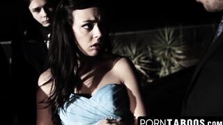 PornTaboos.com - Cute teen's wild gangbang fantasy with hung perverts