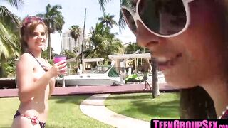 TeenGroupSex.com - Independence Day celebration turns into hardcore fuck fest