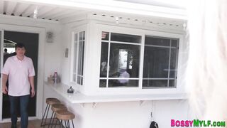 Twat banged! MILF blows fat dong