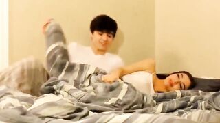 Night anal sex with 20yo roommate