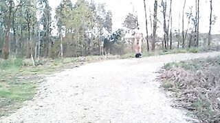 Portuguese Bear Strips and Shows His Big Cock
