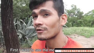 SayUncleNetwork.com - Latino's doggystyle POV debut with cash and raw dick