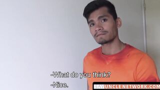 SayUncleNetwork.com - Latino's doggystyle POV debut with cash and raw dick
