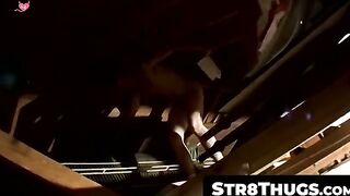 Str8Thugs.com - Billy and Duke work out a massive cum load from their thick meat stic