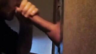 Big Cock Glory Hole Fun: Amateur Blowjob & Cum Swallow