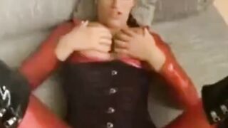 Lackstiefel Fotze Hart Gefickt
