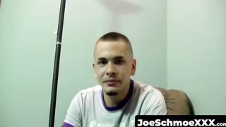 JoeSchmoeXXX.com - Straight amateur dude Hurricane enjoys pleasure and cums like craz