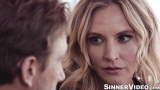 Lustful Athena Faris moaned out in hardcore pounding with horny stepbro Lucas Frost