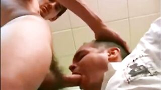 Straight Aussie's First Gay Blowjob Experience