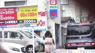 NipponSexTV.com - Adorable Japanese babes taped secretly while pissing