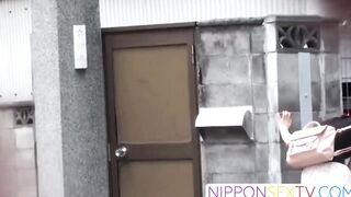 NipponSexTV.com - Adorable Japanese babes taped secretly while pissing