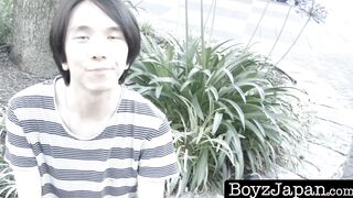 BoyzJapan.com - Young Japanese twink Fuji in sixtynine before anal fuck