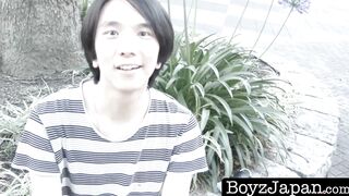 BoyzJapan.com - Young Japanese twink Fuji in sixtynine before anal fuck