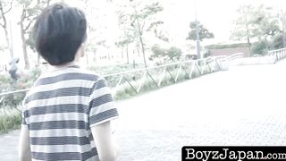 BoyzJapan.com - Young Japanese twink Fuji in sixtynine before anal fuck